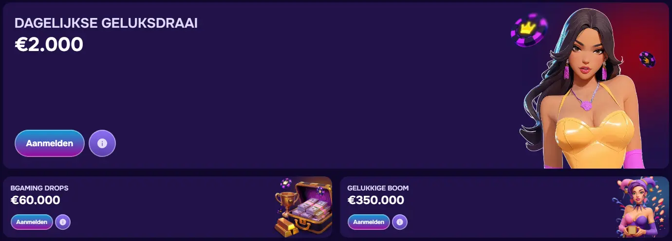 SpinJoys Casino Promoties