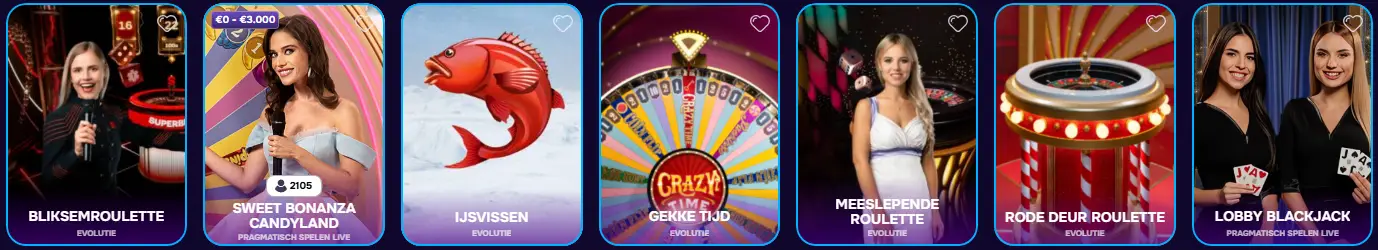 SpinJoys Live casino